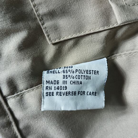 Woodfield Fishing Utility Vest Men Size Large Tan Multi Pocket Outdoor Travel - Picture 11 of 11